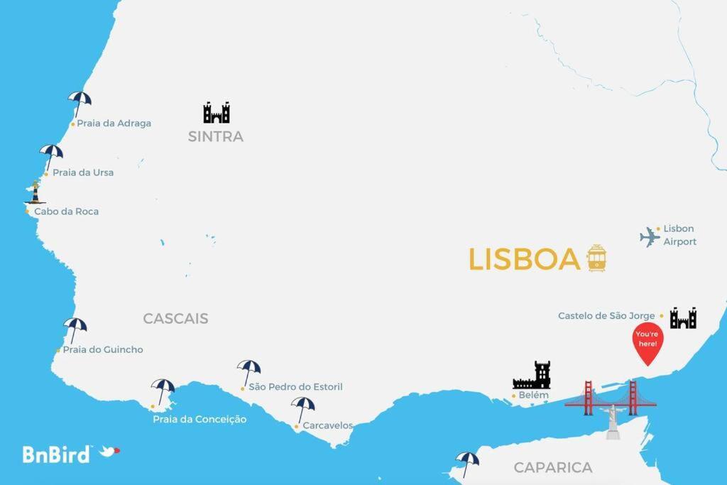 Bica'S River View Duplex Lisboa Kültér fotó
